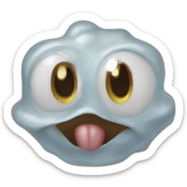 Salamèche crache eau sticker