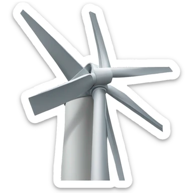 Offshore windmill energy sticker
