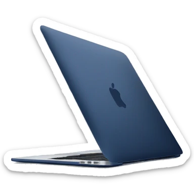 Midnight Blue MacBook Air  sticker