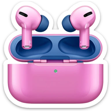 AirPods pro pink sticker