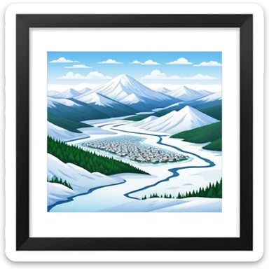 republic of sakha(yakutia) sticker