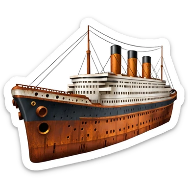Make the Titanic sticker