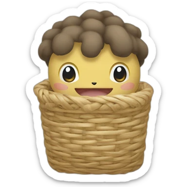 the pokemon rattan sticker