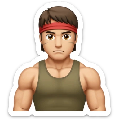rambo sticker