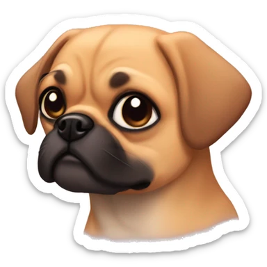 Puggle  sticker