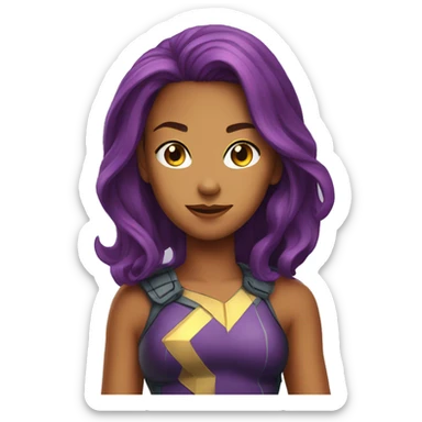 starfire dc  sticker