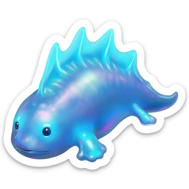 blue dragon glaucus sticker