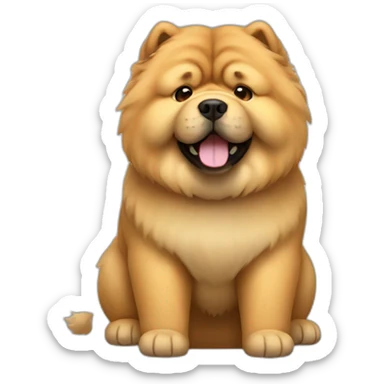 chow chow sticker