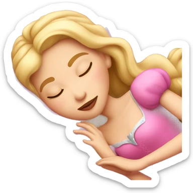 Sleeping beauty  sticker