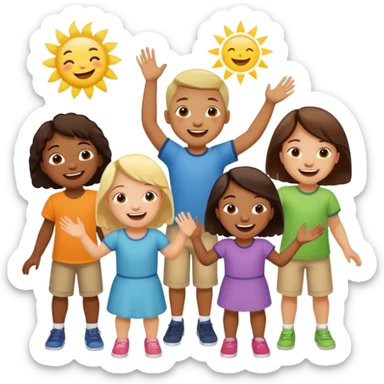 "“Winter Health for Kids: The Role of Vitamin D and Sunlight”
→ Educational and visual – highlight GoCLN Kids line." sticker