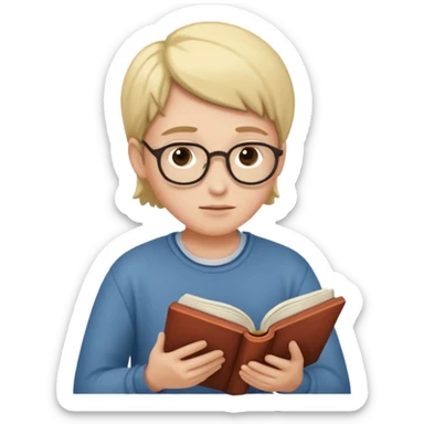 Reading sticker