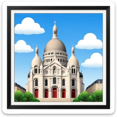Sacre Coeur sticker