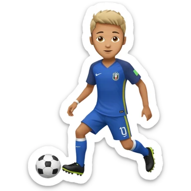 Neymar doing skills sticker