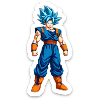 goku-supersaiyan-blue sticker