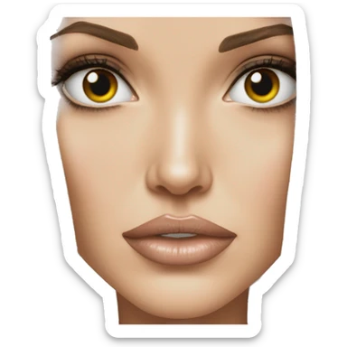 Angelina Jolie eyes  sticker