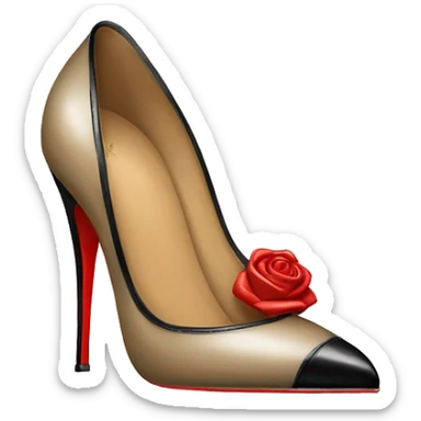 Melania trump louboutin heels sticker