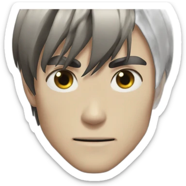 Eren Jaeger titan sticker