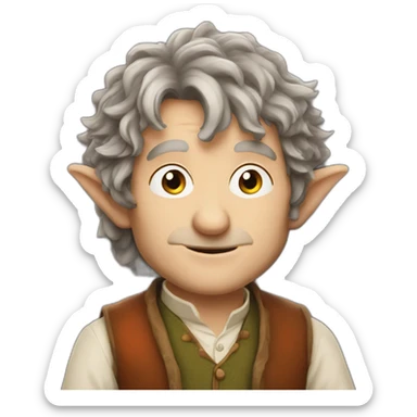 bilbo sticker