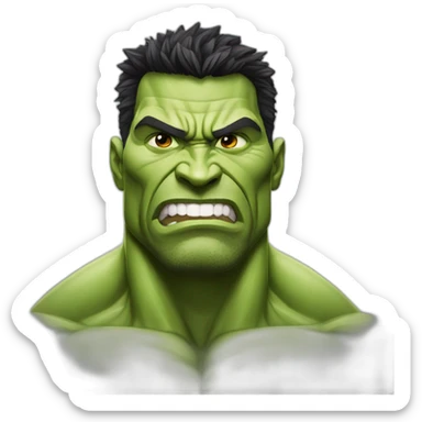 hulk dwayne johnson sticker