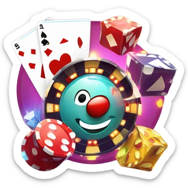 Cutesy Vegas sticker