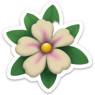 Flower sticker