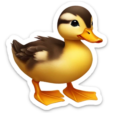 duckling sticker