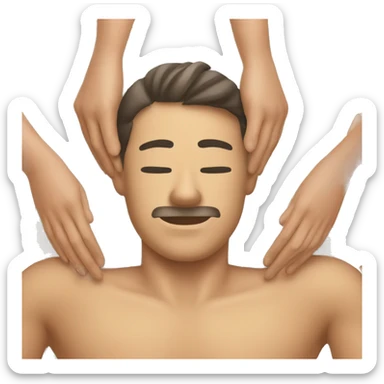 massage sticker