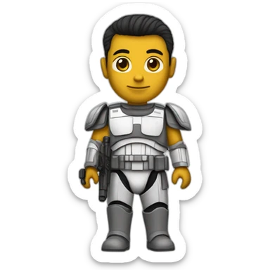 Good soldiers follow orders. Star Wars. Clone phase 2. Order Sixty Six sticker