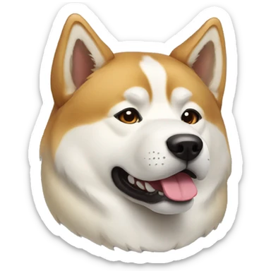 Japanese Akita Inu sticker