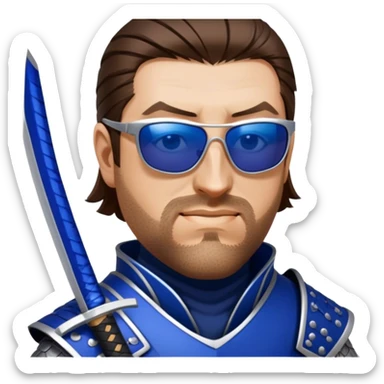 Steadfast Samurai sticker