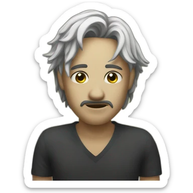 I am a little sick and down ... what is this dark world  sticker