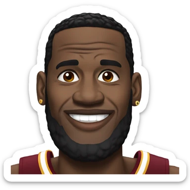 LeBron  sticker
