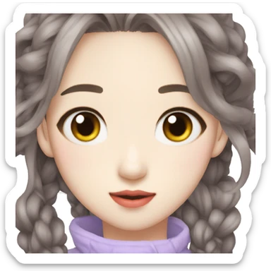 Member of g idle group (yuqi) sticker