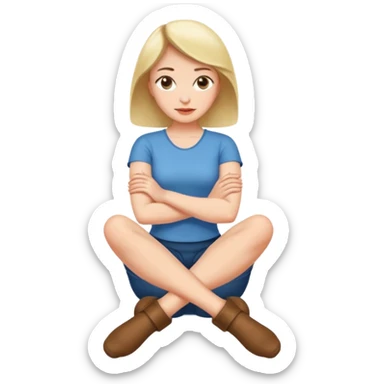 Wife being impatient sticker