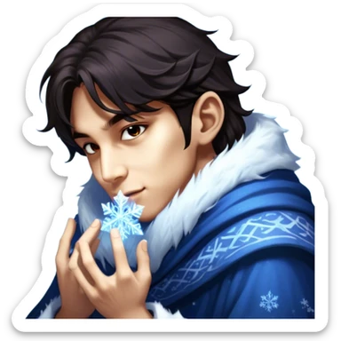 Frost Wizard sticker