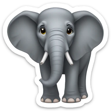 Alabama elephant  sticker
