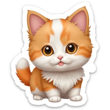 munchkin kitten  sticker
