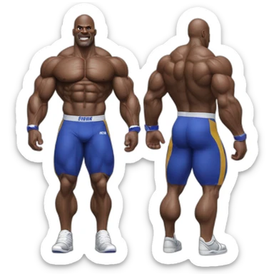 ronnie coleman fullbody lightweight sticker