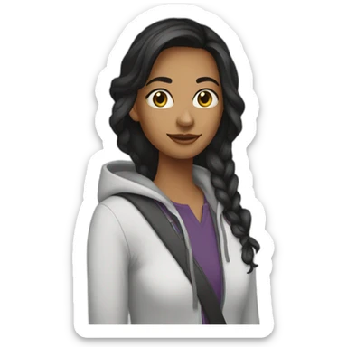 Alyssia marir sticker