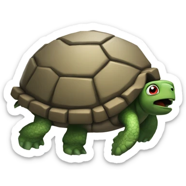 Turtle bomb sticker