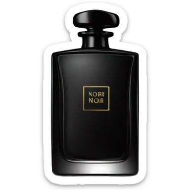 tom ford perfume "Noir de noir"  sticker