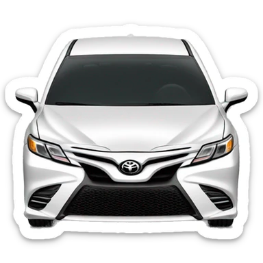 Toyota Camry SE 2022 with a bow sticker