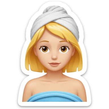 Hot shower clean girl sticker