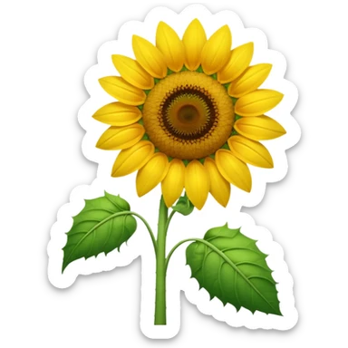 hoa hướng dương sticker
