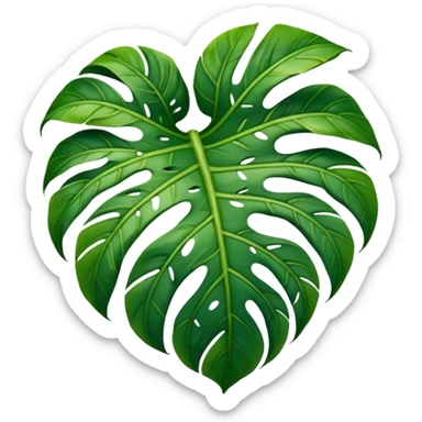 Monstera adansonii sticker
