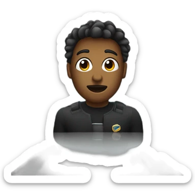 Dark Wader on a Cruise ship sticker