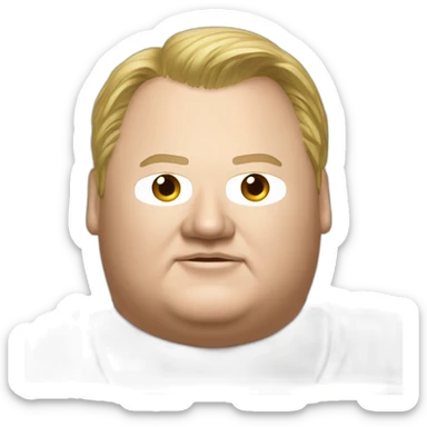 kim schmitz aka kim dotcom sticker