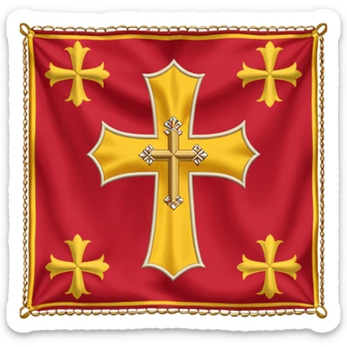 Bandera de los tercios españoles sticker