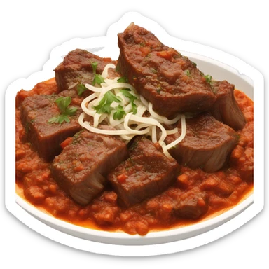 Short Rib Bolognese sticker