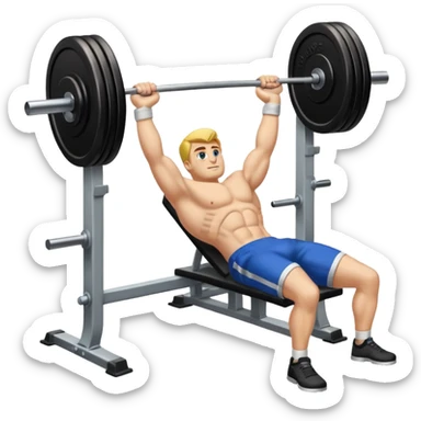 bench press sticker